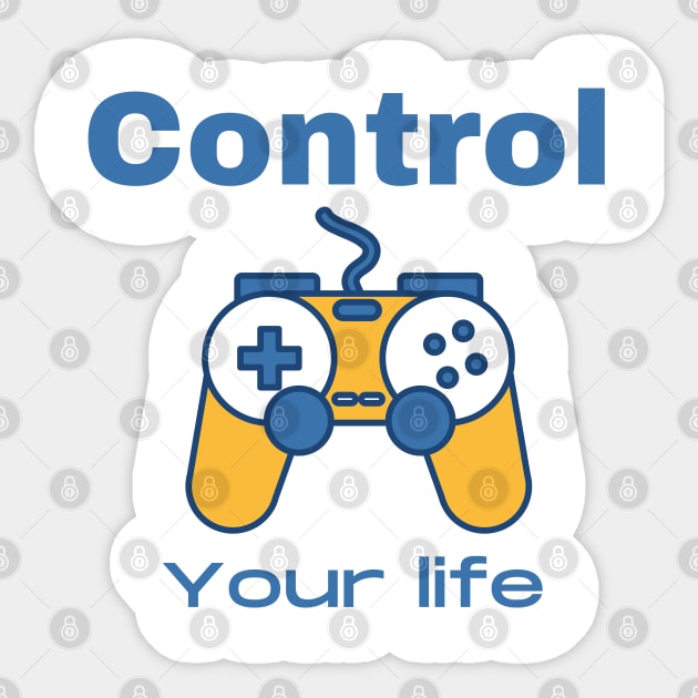 CONTROL YOUR LIFE Sticker by Boga